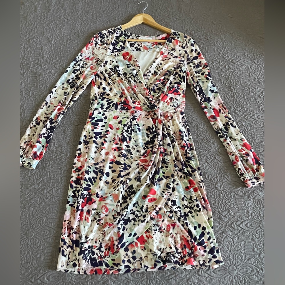 Jessica Simpson faux-wrap dress